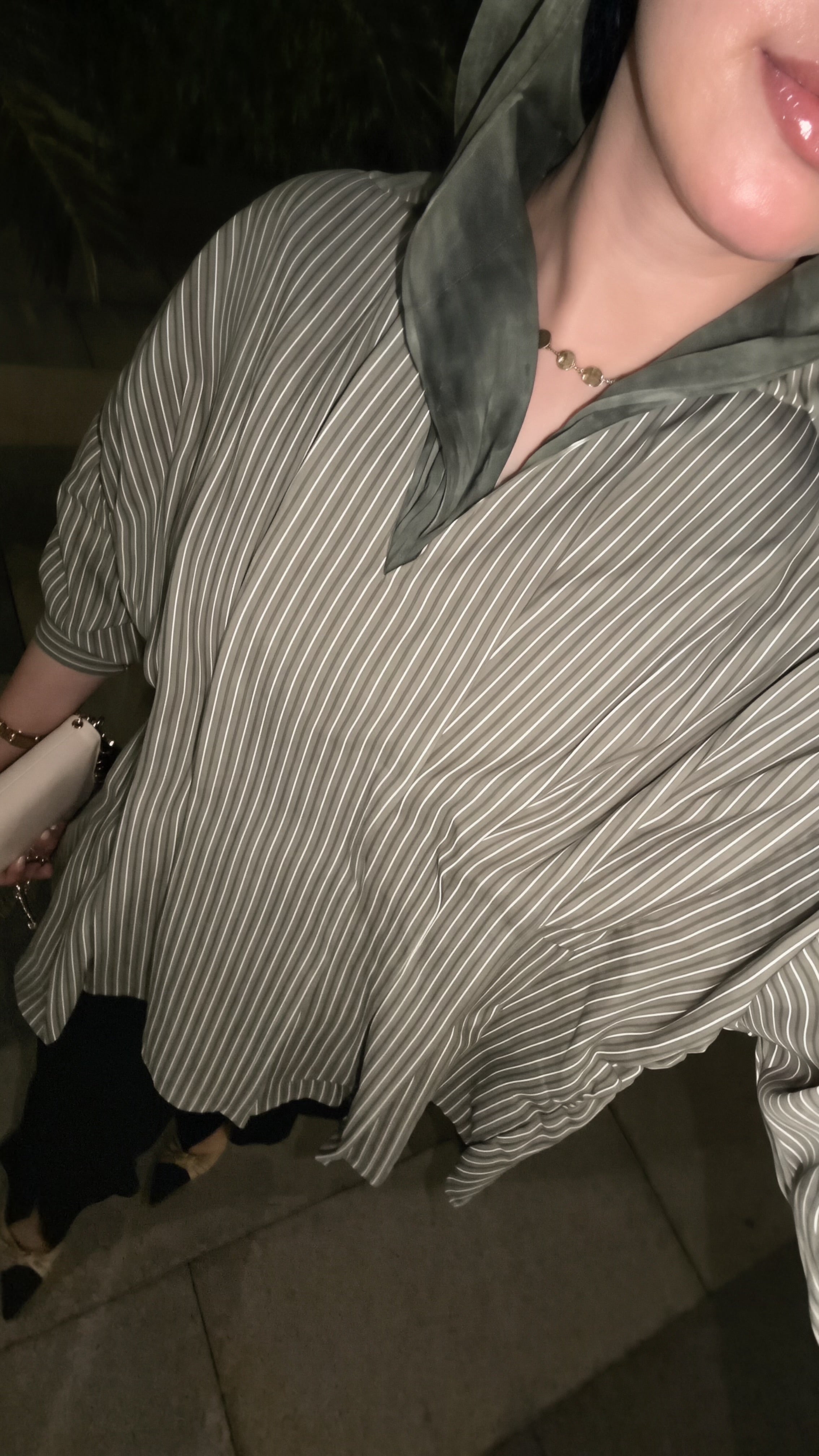 Pinstripe Blouse