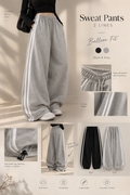 Sweat pants 2 lines