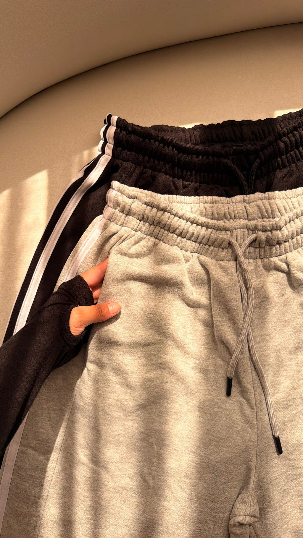 Sweat pants 2 lines