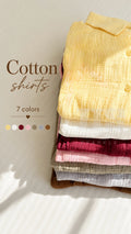 Cotton shirts